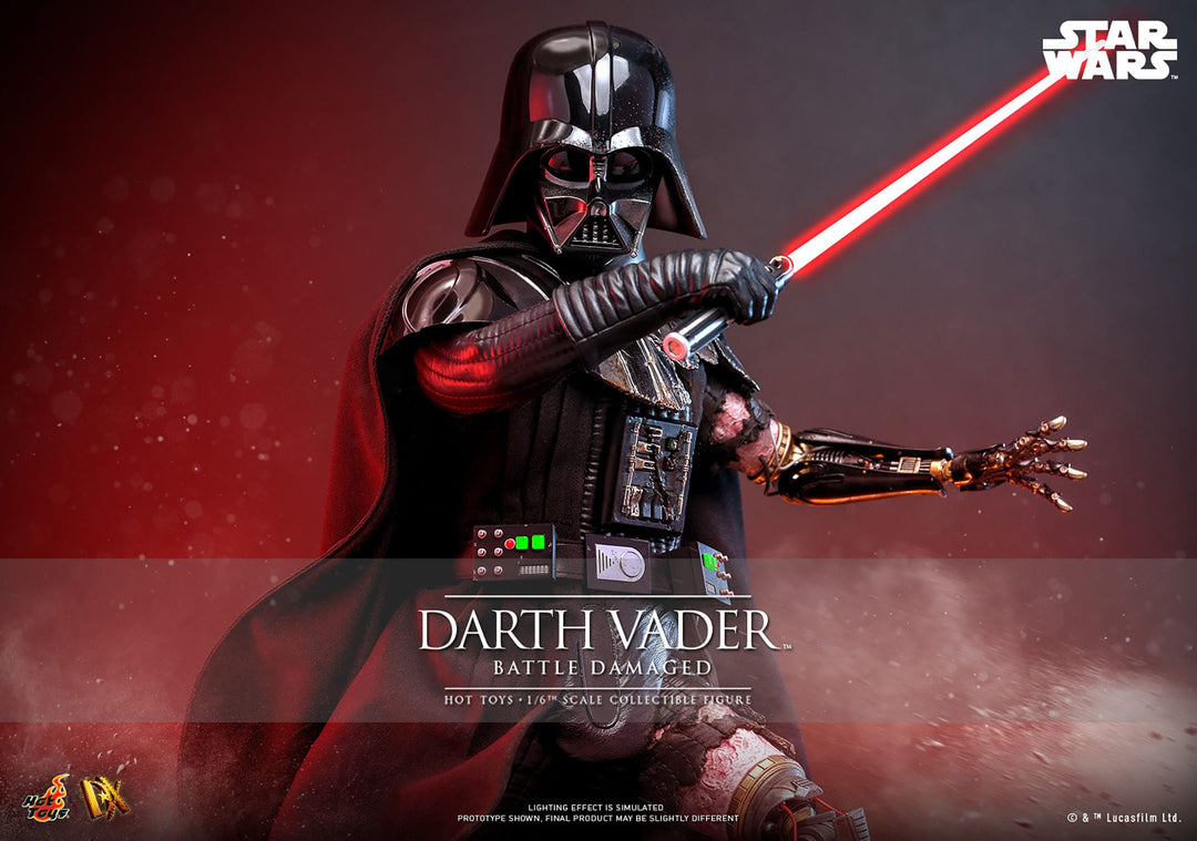 Hot Toys Star Wars Darth Vader (Battle Damaged) 1/6th Scale Figure