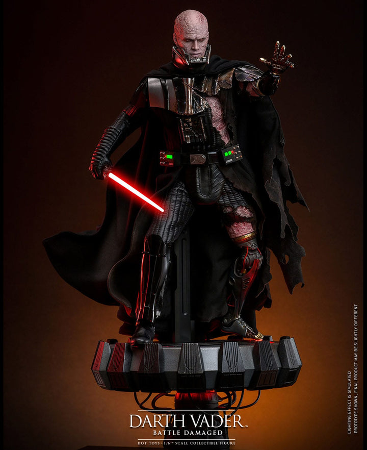 Hot Toys Star Wars Darth Vader (Battle Damaged) 1/6th Scale Figure