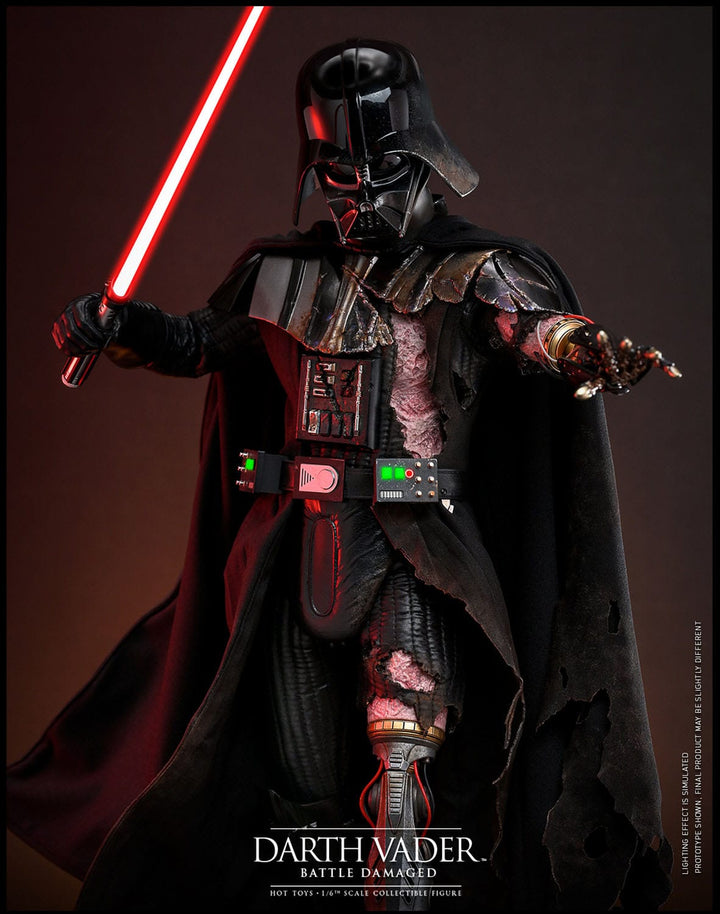 Hot Toys Star Wars Darth Vader (Battle Damaged) 1/6th Scale Figure