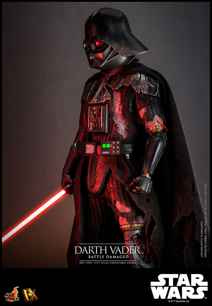 Hot Toys Star Wars Darth Vader (Battle Damaged) 1/6th Scale Figure