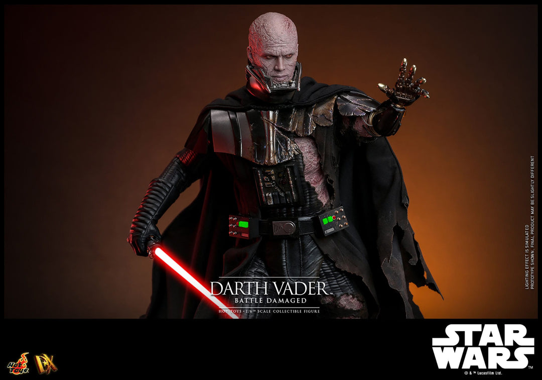 Hot Toys Star Wars Darth Vader (Battle Damaged) 1/6th Scale Figure