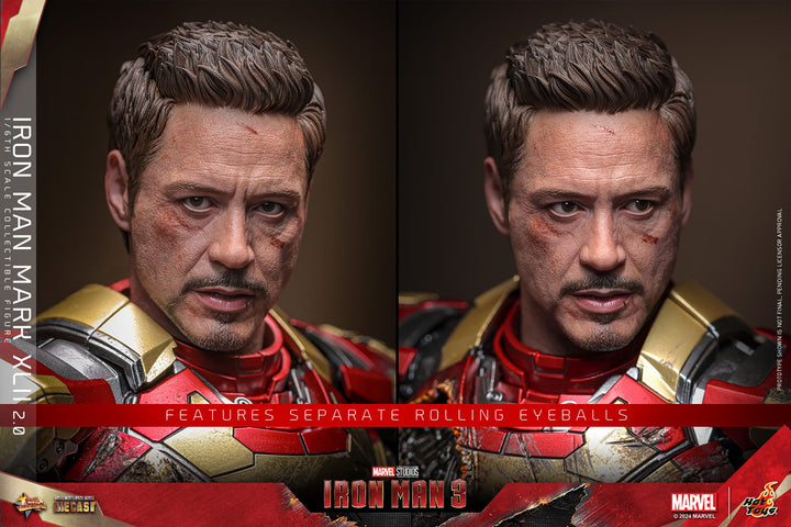 Hot Toys Iron Man 3 Iron Man Mark XLII (2.0) 1/6th Scale Figure