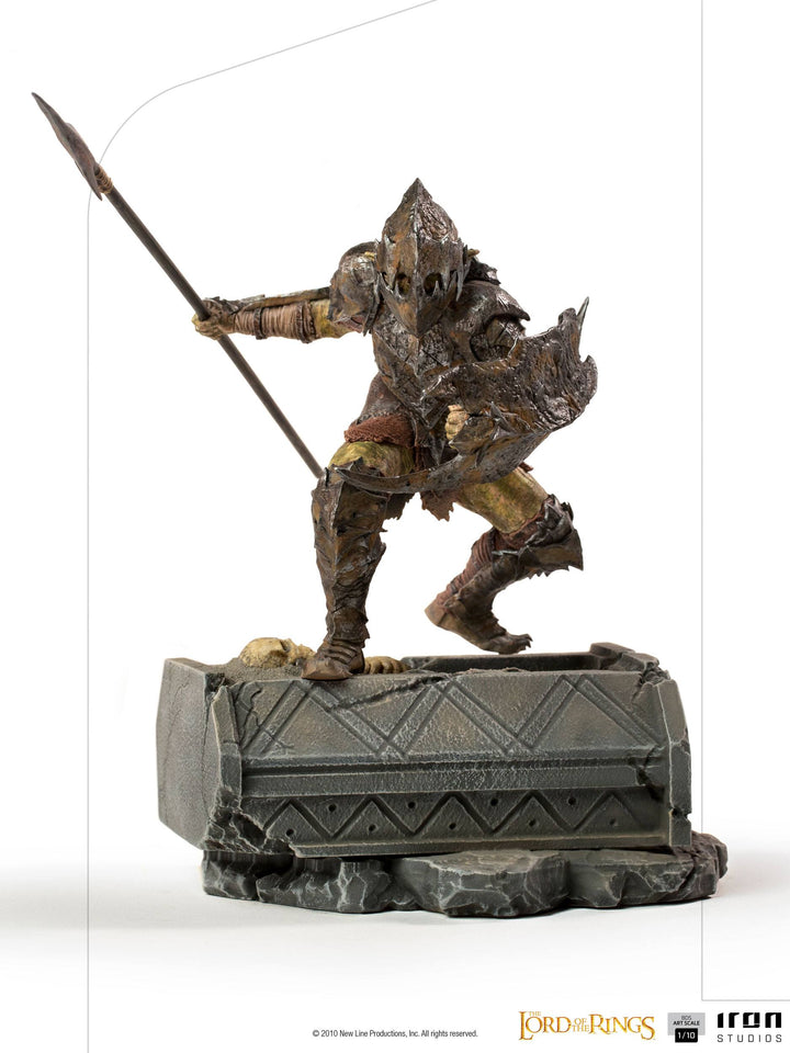 Iron Studios The Lord of the Rings Battle Diorama Series Armored Orc 1/10 Scale Statue