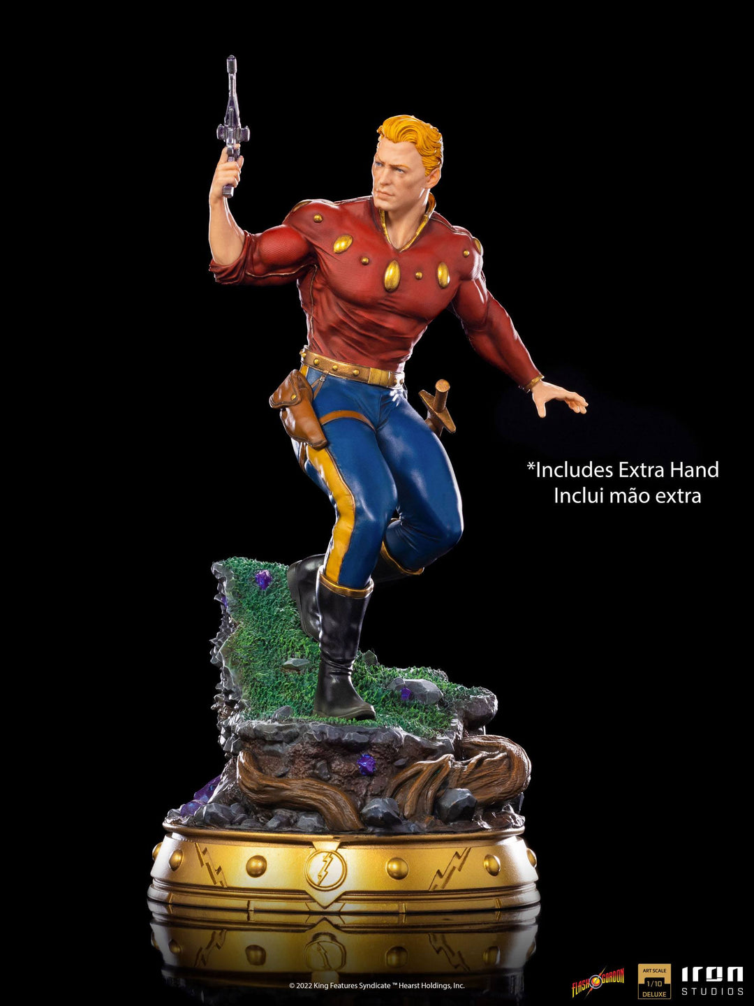 Iron Studios Flash Gordon Deluxe 1/10 Art Scale Statue