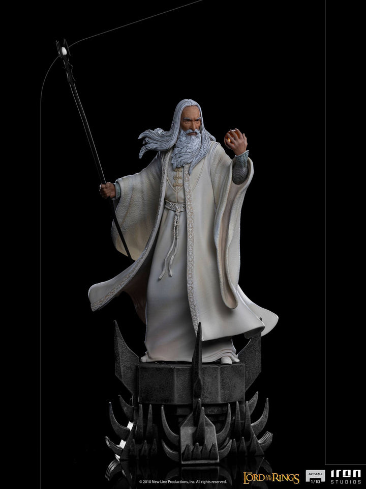 Iron Studios The Lord of the Rings Battle Diorama Series Saruman 1/10 Art Scale Statue