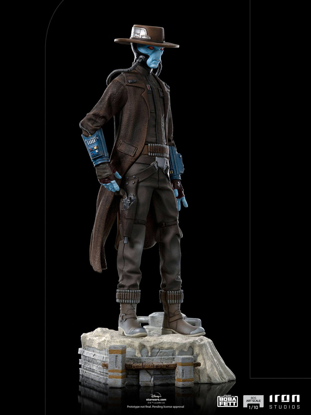 Iron Studios The Book of Boba Fett Battle Series Cad Bane 1/10 Art Scale Limited Edition Statue