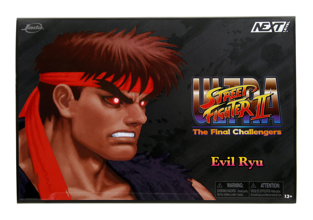 Ultra Street Fighter II The Final Challengers Evil Ryu SDCC 2023 Exclusive 6" Action Figure