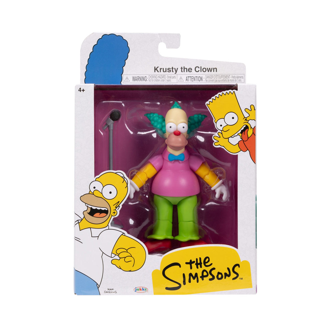 The Simpsons Krusty the Clown 5" Action Figure