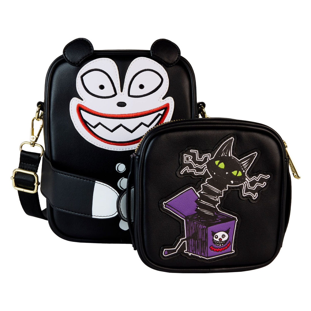 Loungefly Disney Nightmare Before Christmas Scary Teddy Crossbuddies Bag