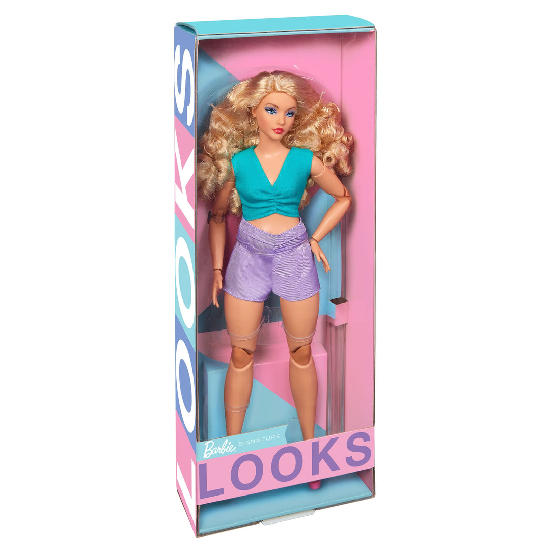 Barbie Signature Barbie Looks Doll Curvy, Curly Blonde Hair