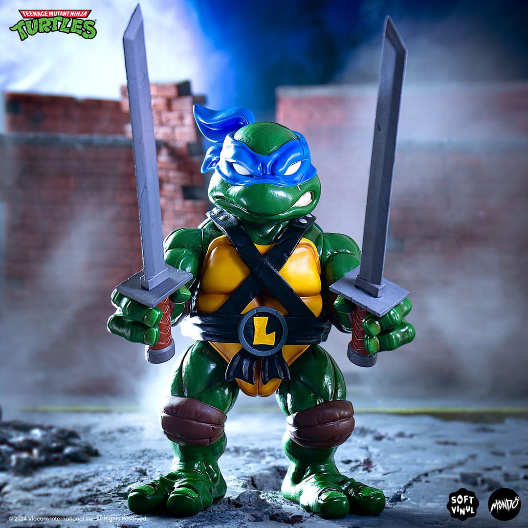 Mondo Teenage Mutant Ninja Turtles Leonardo Soft Vinyl Action Figure