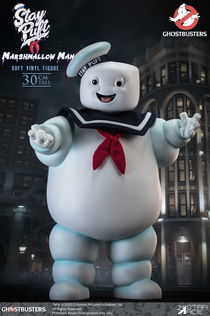 Ghostbusters Stay Puft Marshmallow Man Deluxe Version Soft Vinyl Figure Statue