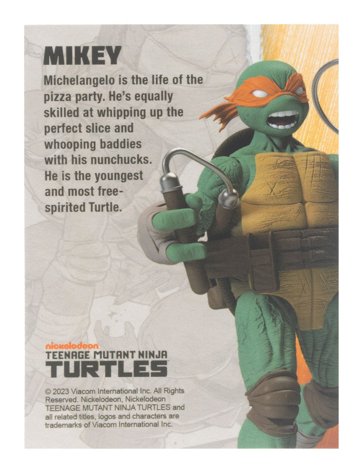 Teenage Mutant Ninja Turtles BST AXN Comic Heroes Michelangelo Action Figure : PRE-ORDER ETA MAY