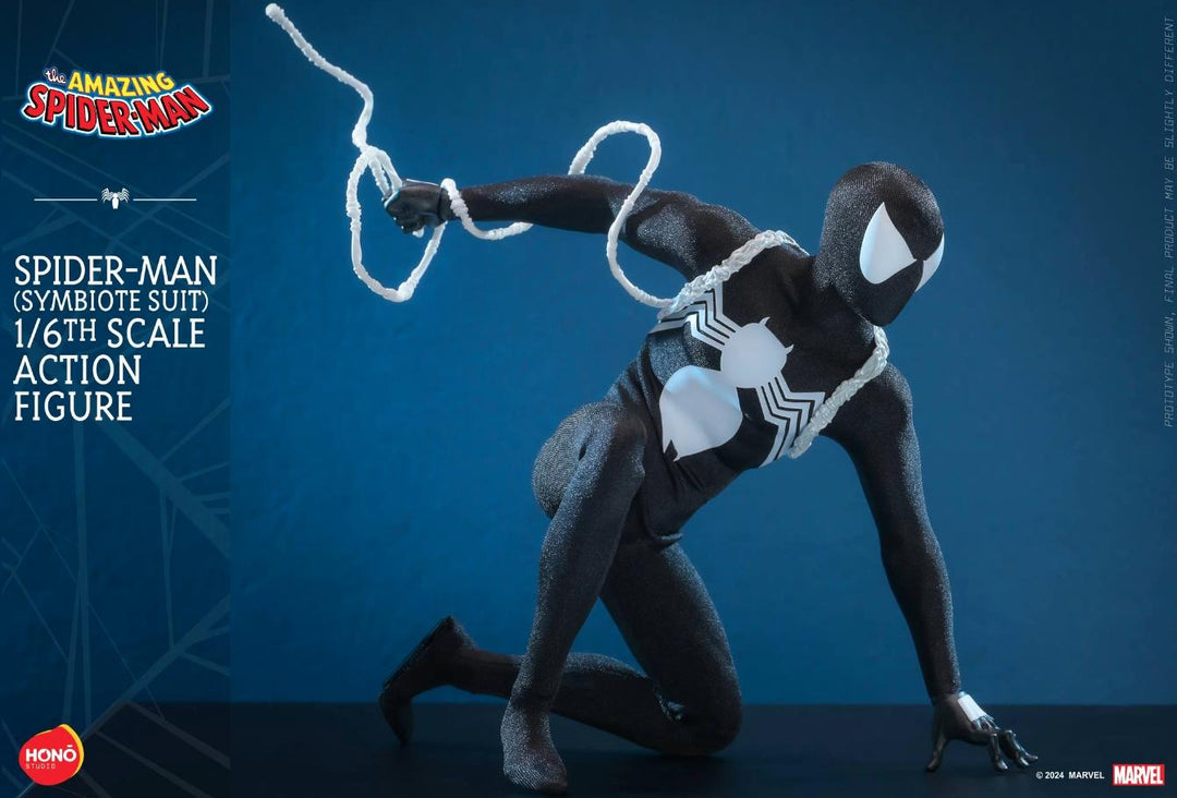 Hot Toys Hono Studio Marvel Spider Man Symbiote Suit 1/6th Scale Action Figure