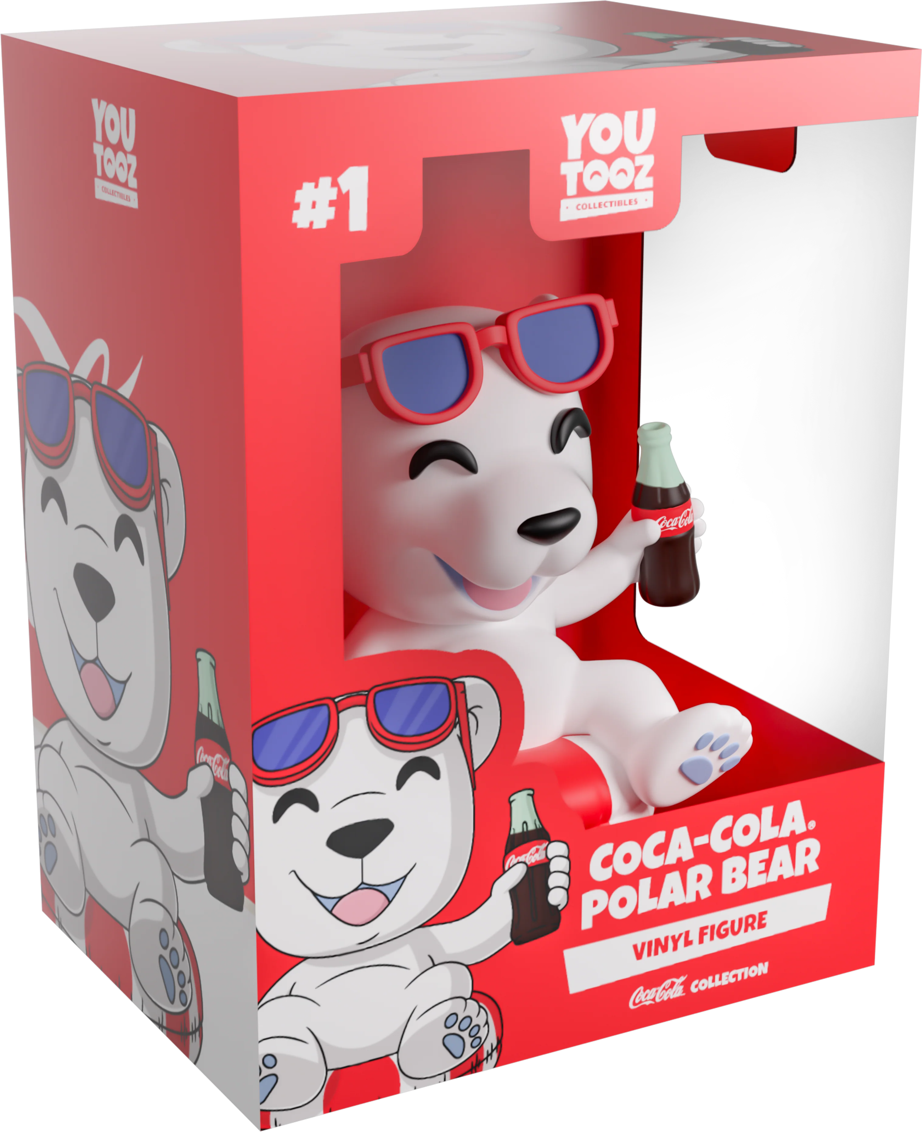 Youtooz Coca-Cola Polar Bear Vinyl Figure