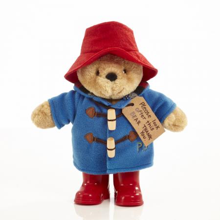 Classic Paddington Bear with Boots Plush Figure