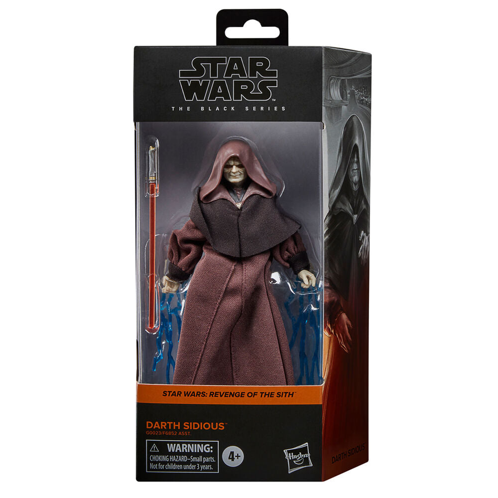 Star Wars The Black Series Revenge of the Sith Darth Sidious 6" Action Figure