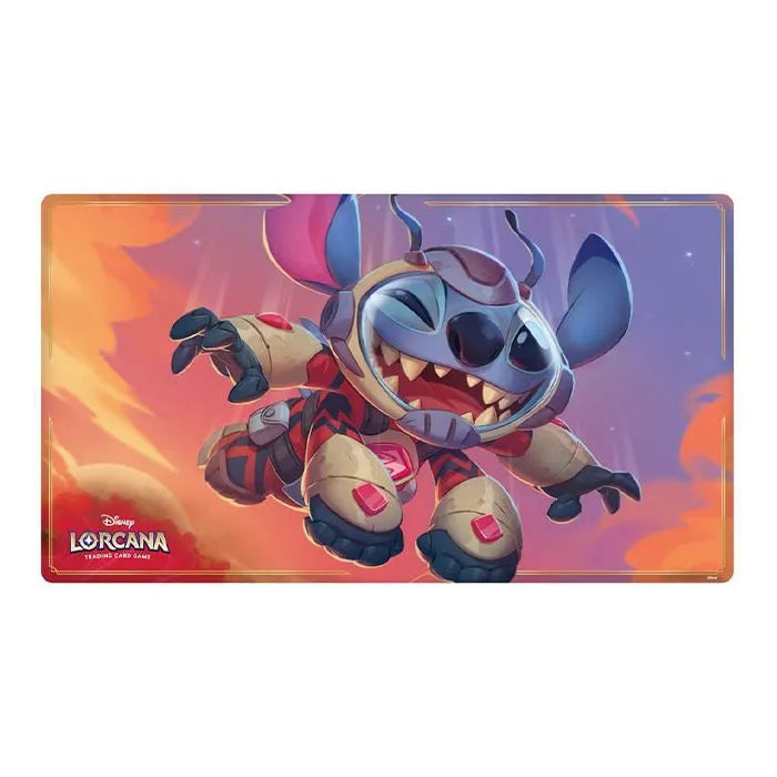 Disney Lorcana Trading Card Game Into The Inklands Stitch Playmat