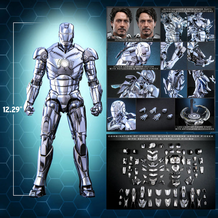 Hot Toys Iron Man Mark II (2.0) 1/6th Scale Figure