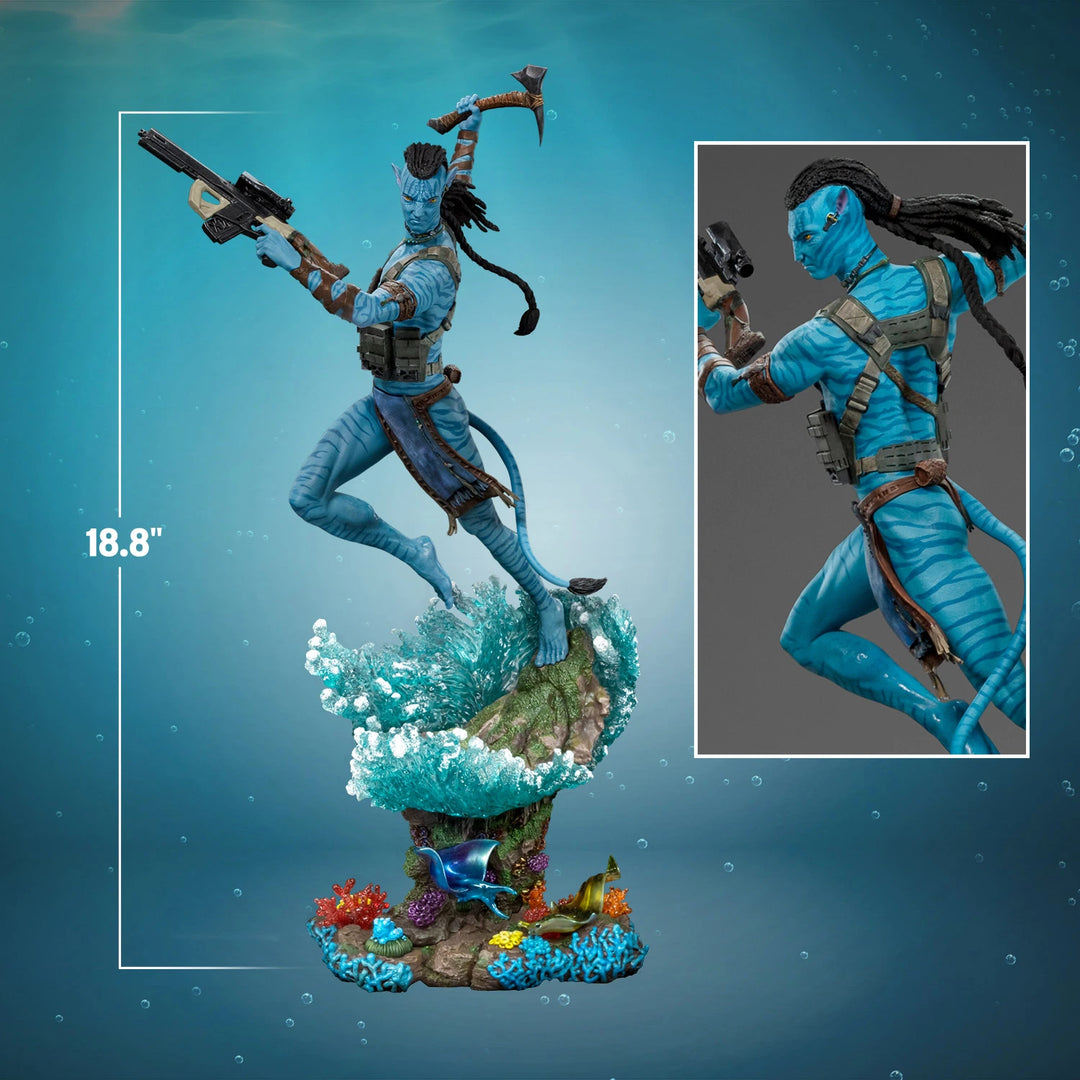 Iron Studios Avatar The Way of Water Jake Sully 1/10 Art Scale Limited Edition Statue