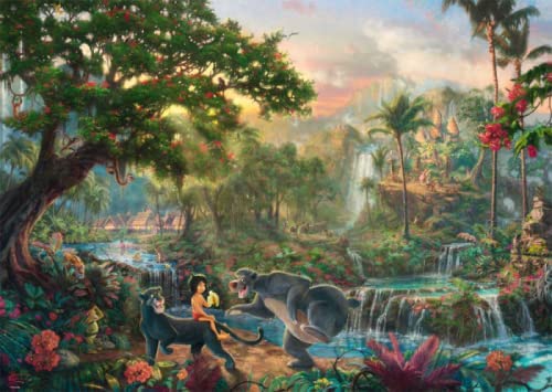 Thomas Kinkade Disney The Jungle Book(1000 Pieces)