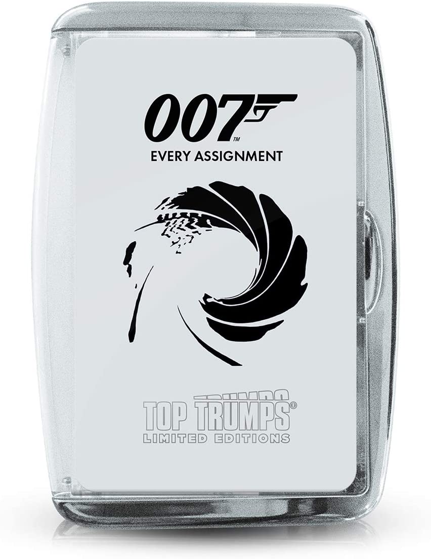 Top Trumps Limited Edition James Bond Every Assignment Card Game