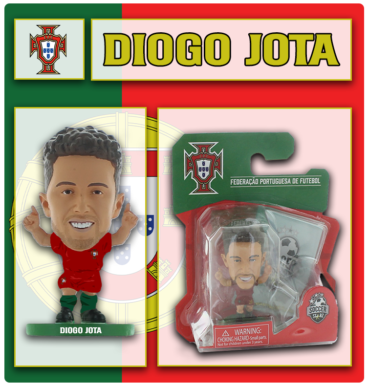 Diogo Jota Portugal SoccerStarz Figure