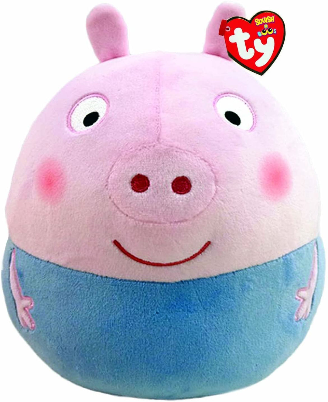 Ty Squish-A-Boo Peppa Pig George Pig 14 inch