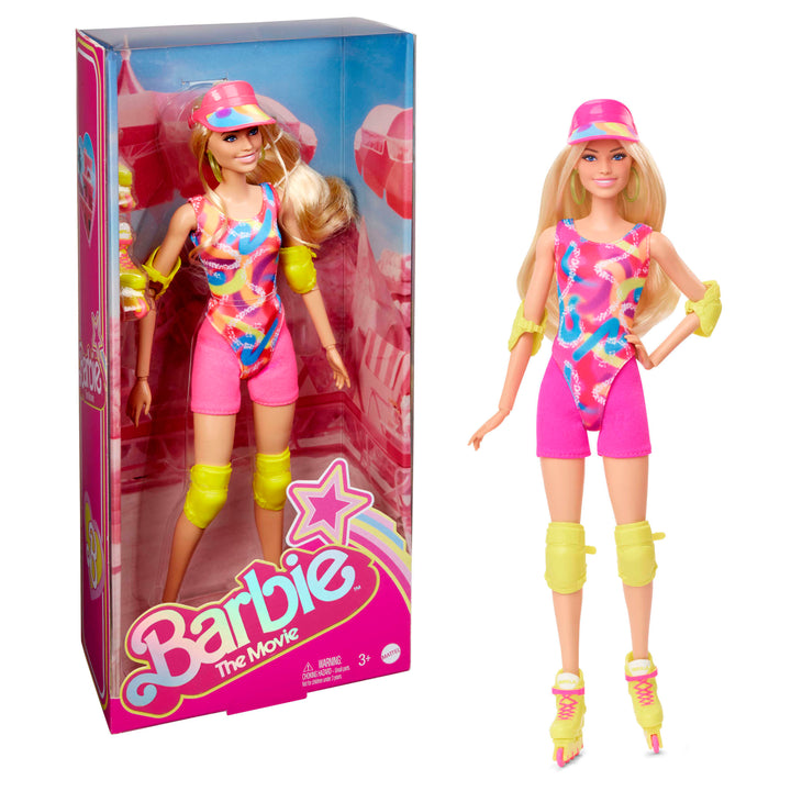 Barbie The Movie Neon Roller Skating Margot Robbie Barbie Doll