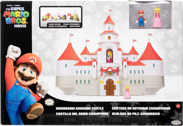 Super Mario Bros Mushroom Kingdom Castle Playset