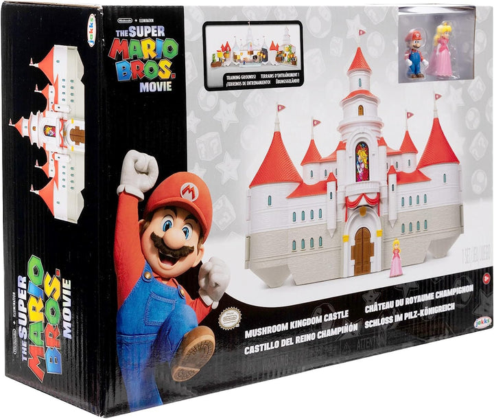 Super Mario Bros Mushroom Kingdom Castle Playset