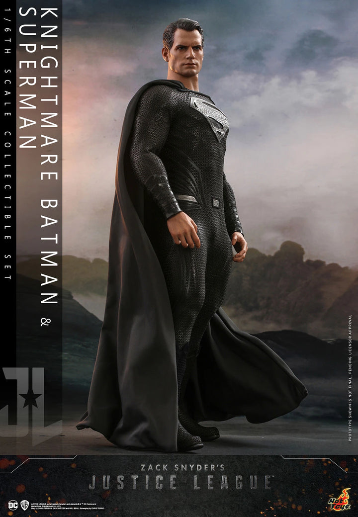 Hot Toys Zack Snyder’s Justice League Batman (Knightmare) and Superman (Black Suit) 1/6 Scale Figure Set