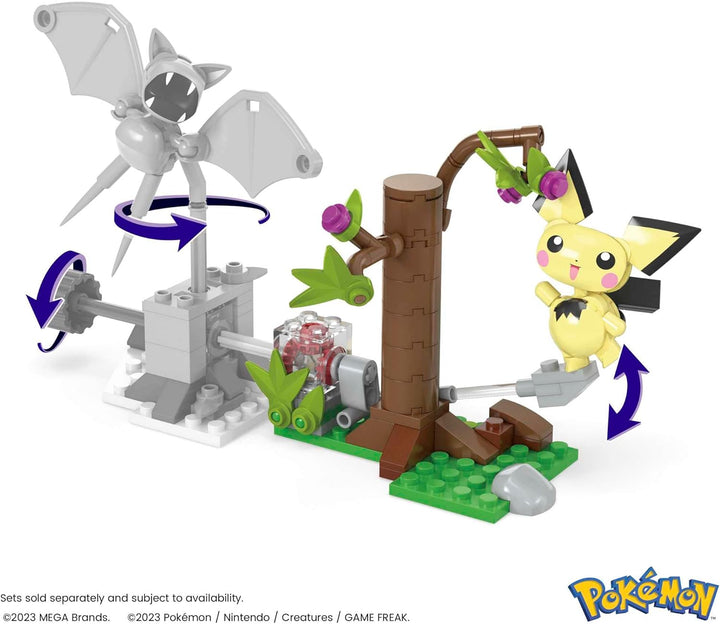 Mega Bloks Pokemon Adventure Builder Pichu's Forest Forage