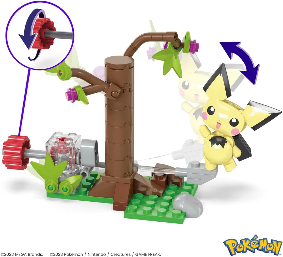 Mega Bloks Pokemon Adventure Builder Pichu's Forest Forage