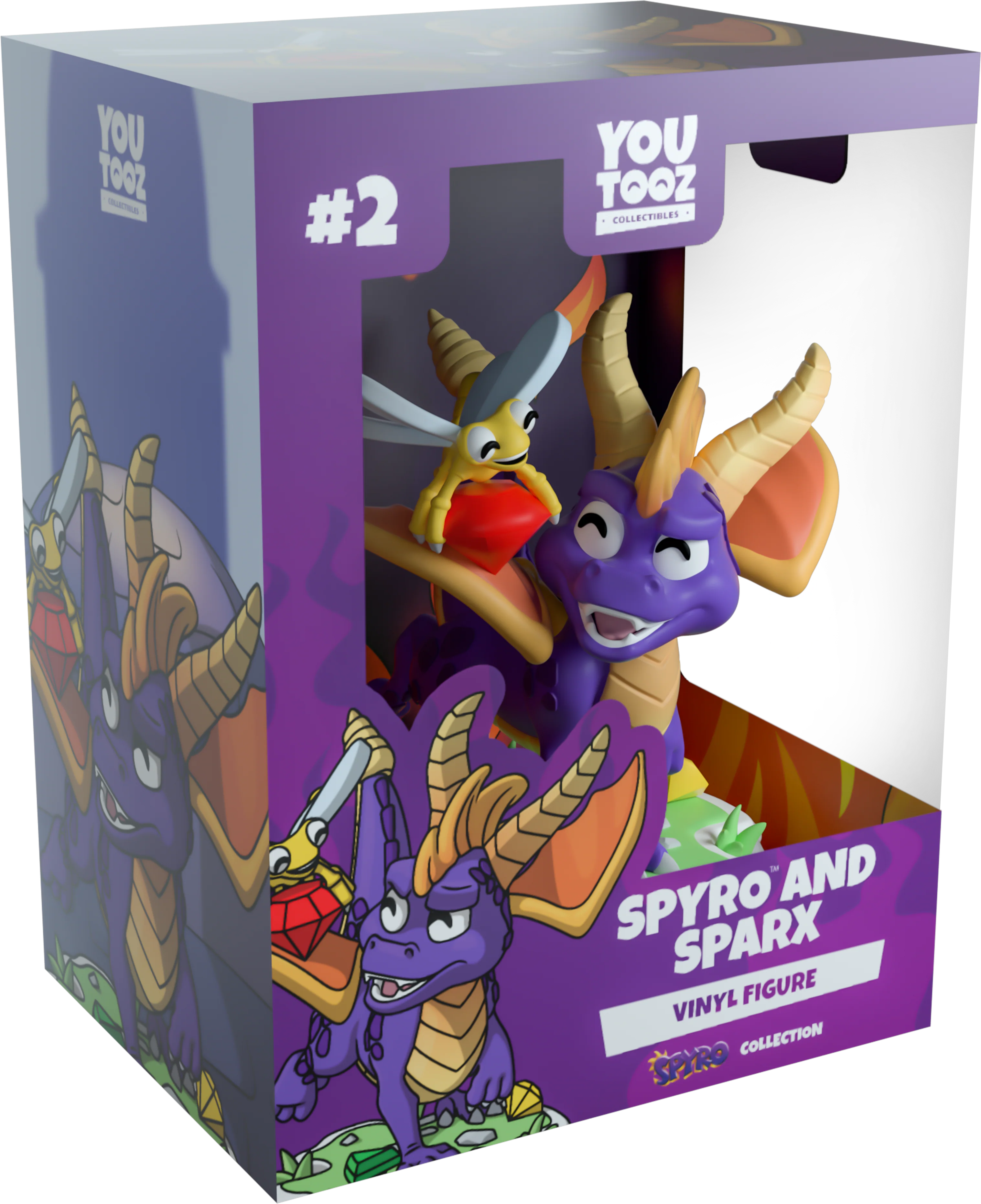 Youtooz Spyro and Sparx Figure