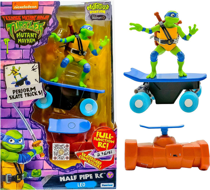 Teenage Mutant Ninja Turtles Mutant Mayhem Half Pipe RC Leonardo Figure