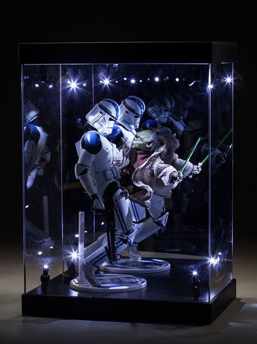 Infinity Collectables 1/6 Scale Figure Premium Acrylic LED Display Case