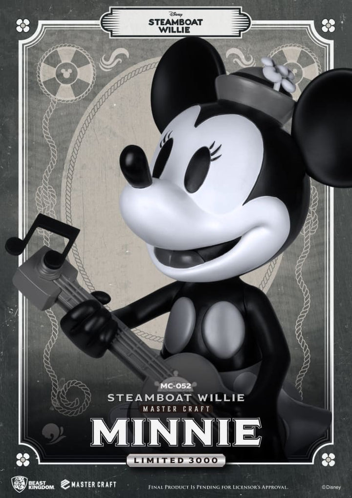Beast Kingdom Steamboat Willie Master Craft Minnie Mouse 1/4 Scale Limited Edition Statue