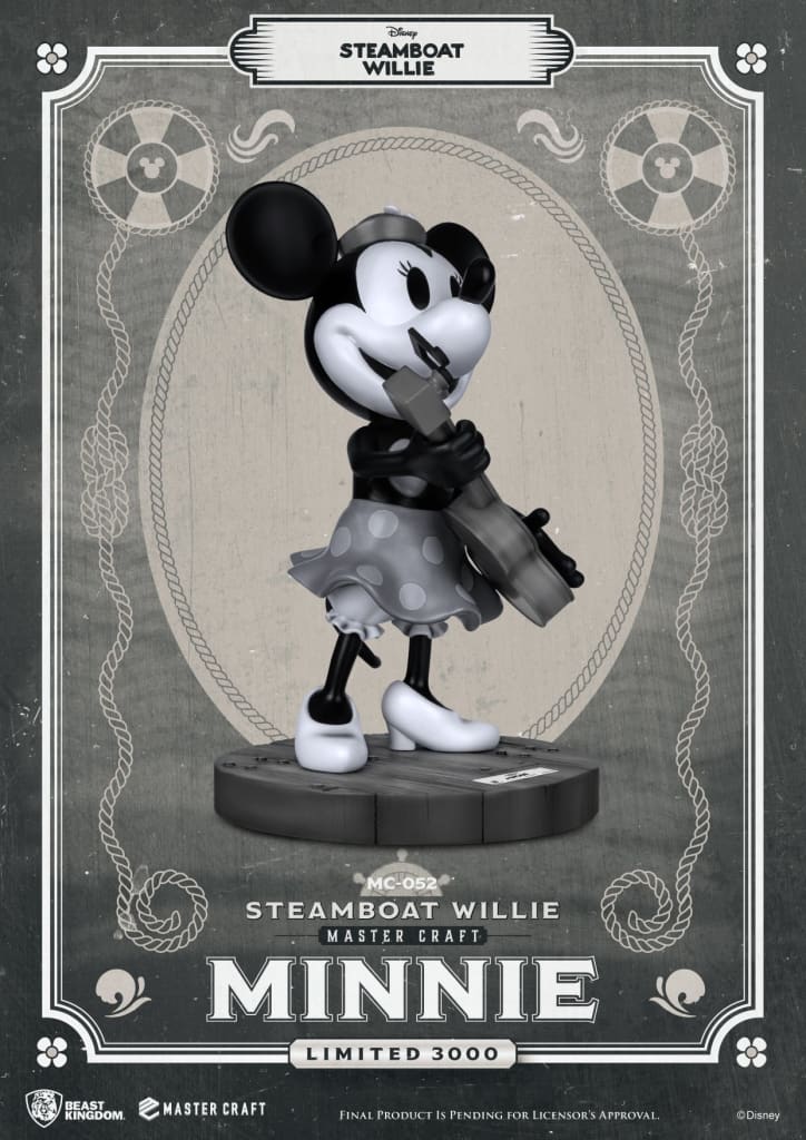 Beast Kingdom Steamboat Willie Master Craft Minnie Mouse 1/4 Scale Limited Edition Statue