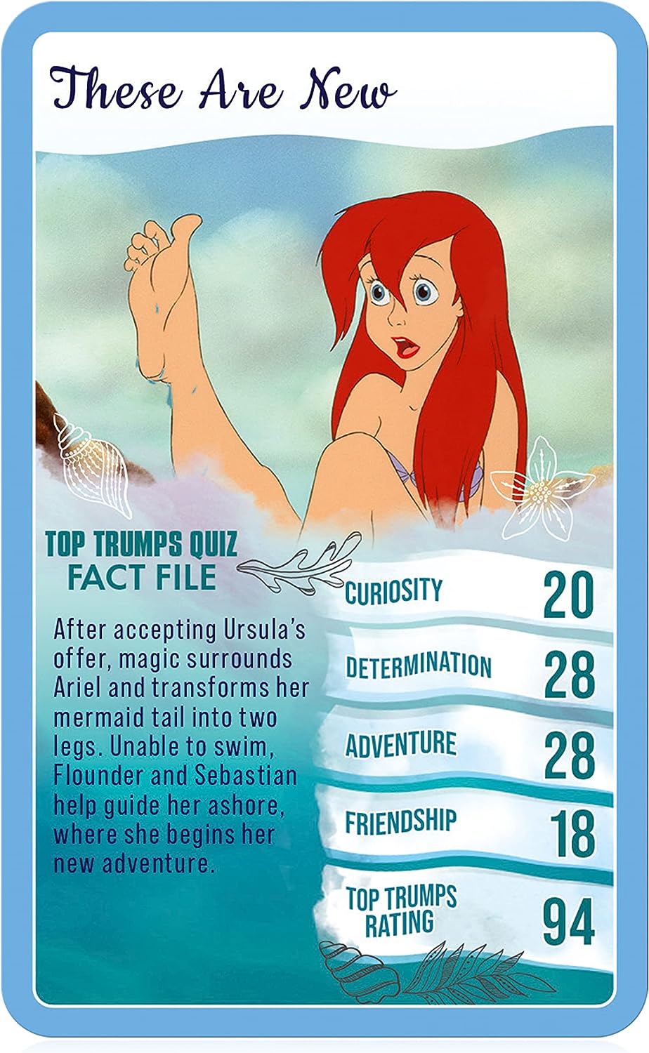 Top Trumps Specials Little Mermaid Card Game