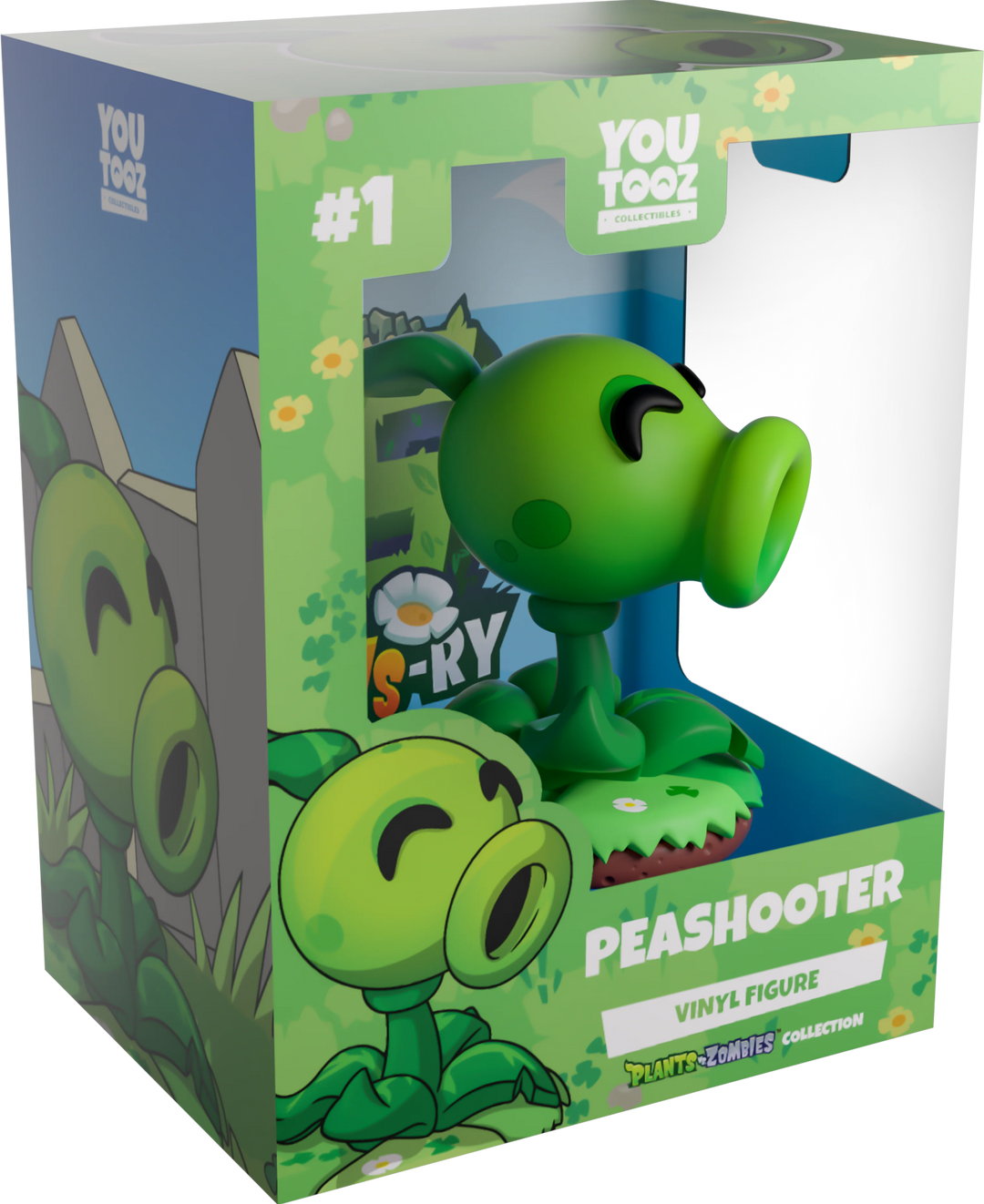 Youtooz Plants Vs Zombies Peashooter Vinyl Figure