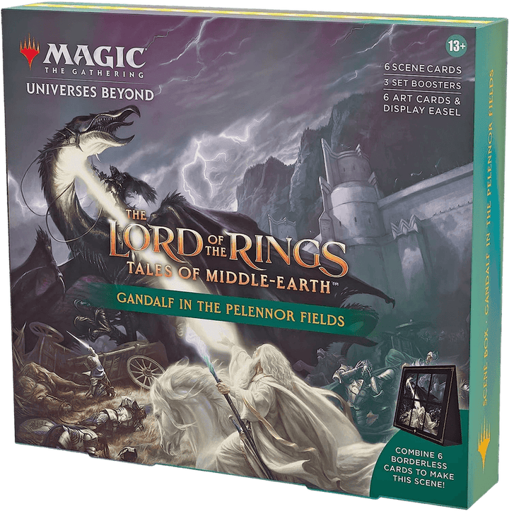 Magic The Gathering The Lord Of The Rings Tales Of Middle Earth Scene Box Complete Set Of 4