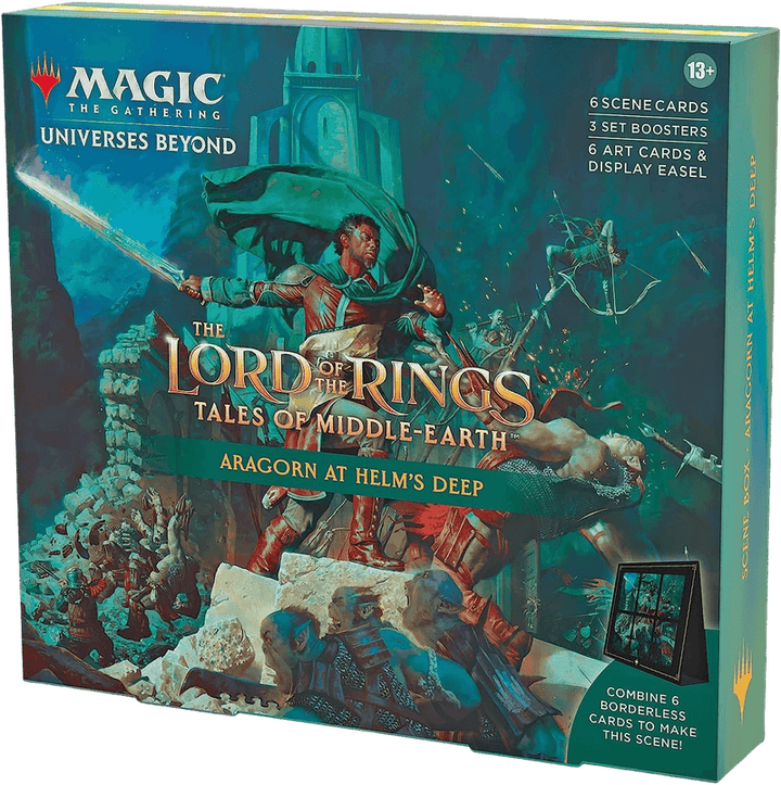 Magic The Gathering The Lord Of The Rings Tales Of Middle Earth Scene Box Complete Set Of 4