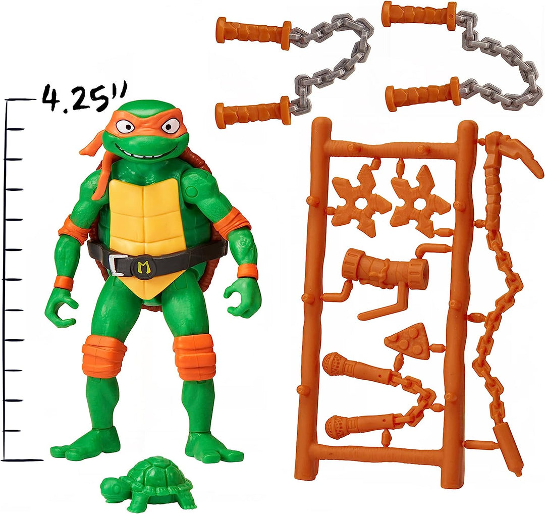 Teenage Mutant Ninja Turtles Mutant Mayhem Michelangelo Figure