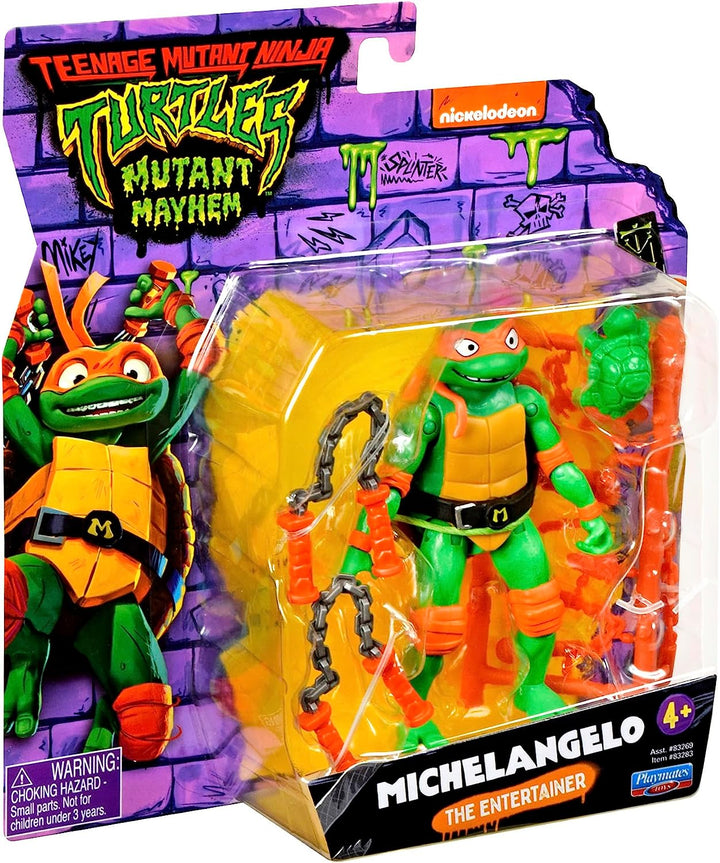 Teenage Mutant Ninja Turtles Mutant Mayhem Michelangelo Figure