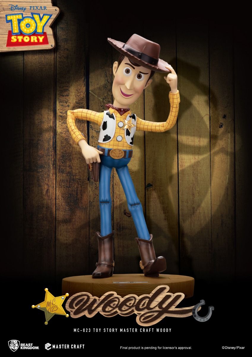 Beast Kingdom Disney Pixar Toy Story Woody Master Craft 1/4 Scale Statue