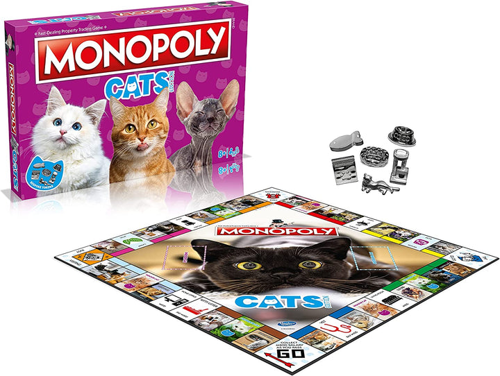 Monopoly Cats Edition Board Game