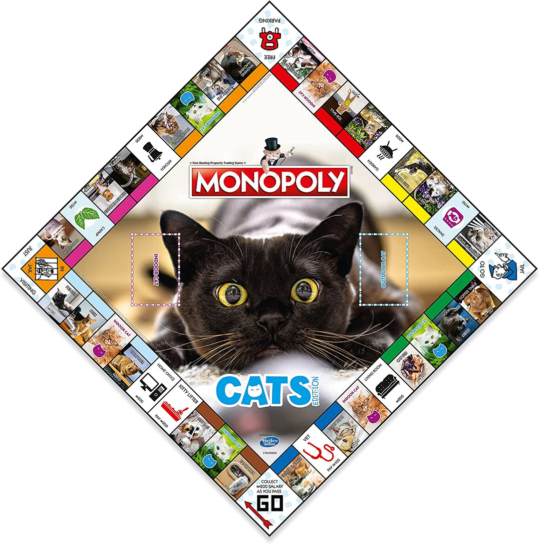 Monopoly Cats Edition Board Game