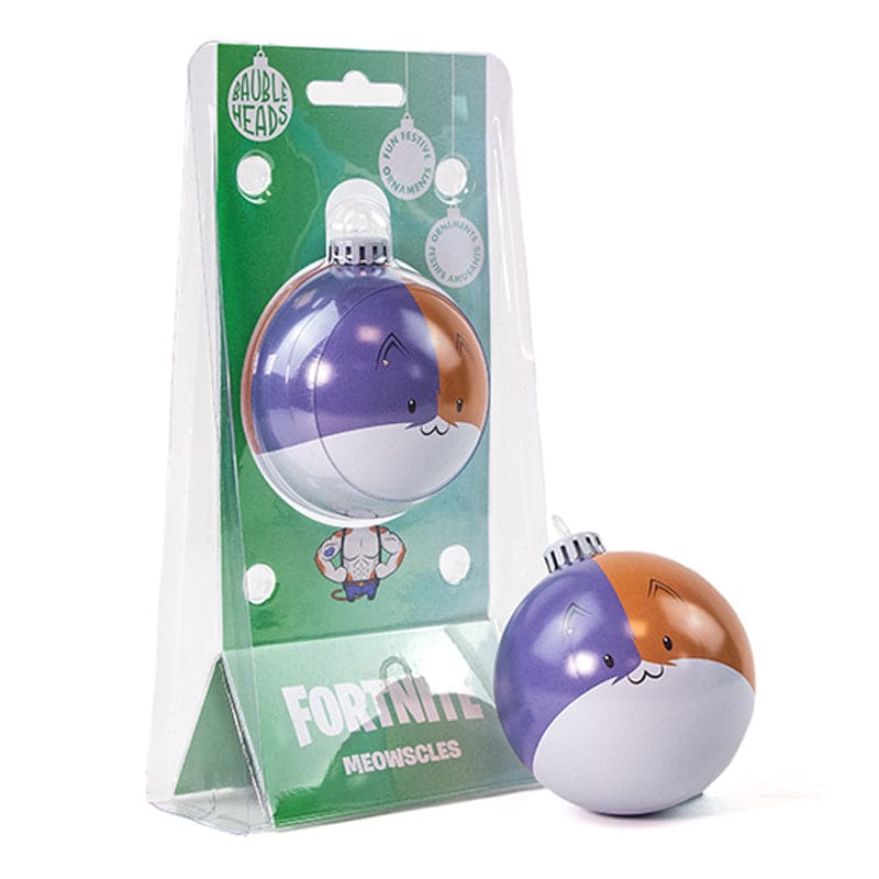 Bauble Heads Fortnite ‘Meowscles’ Christmas Decoration Ornament