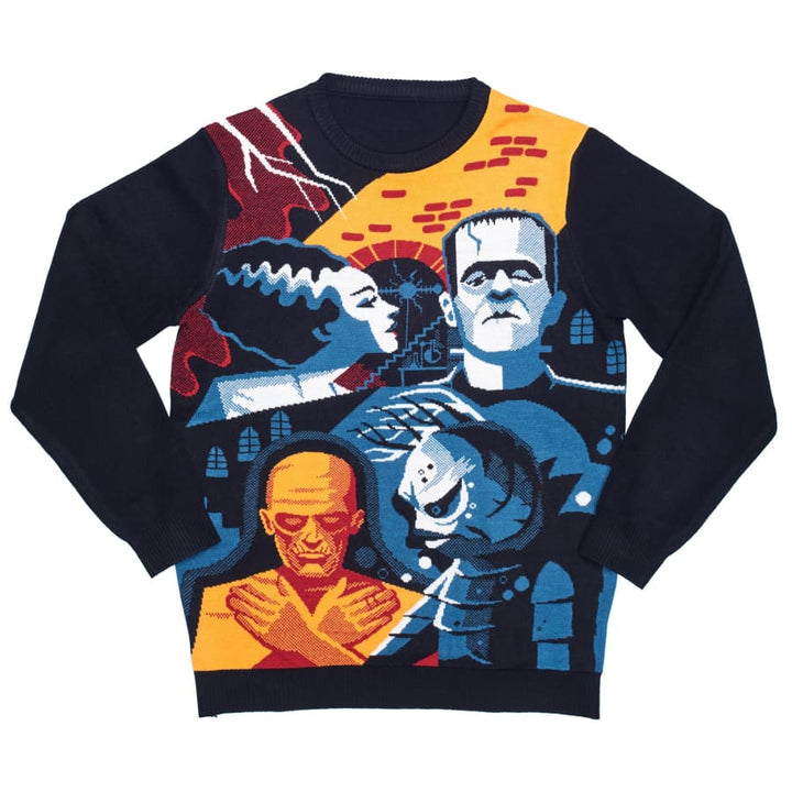 Official Universal Monsters Christmas Unisex Jumper
